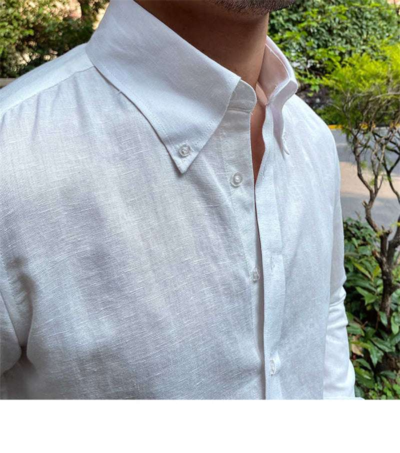 Camicia di Lino Elegante - Old Money® - Image 4
