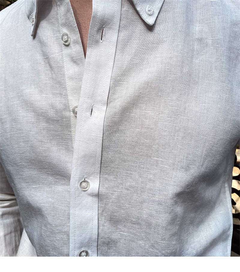 Camicia di Lino Elegante - Old Money® - Image 5