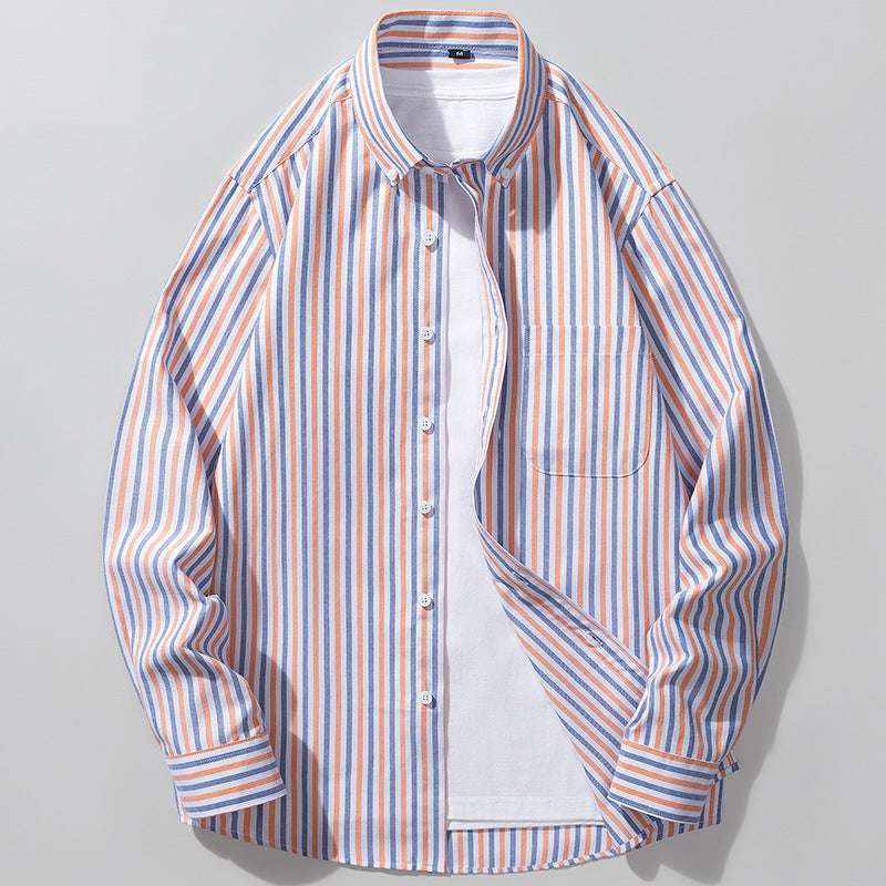 Camicia Oxford Uomo a Righe - Old Money® - Image 11