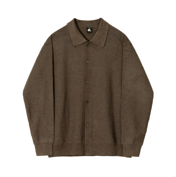 Cardigan con Colletto Uomo - Old Money® - Image 8