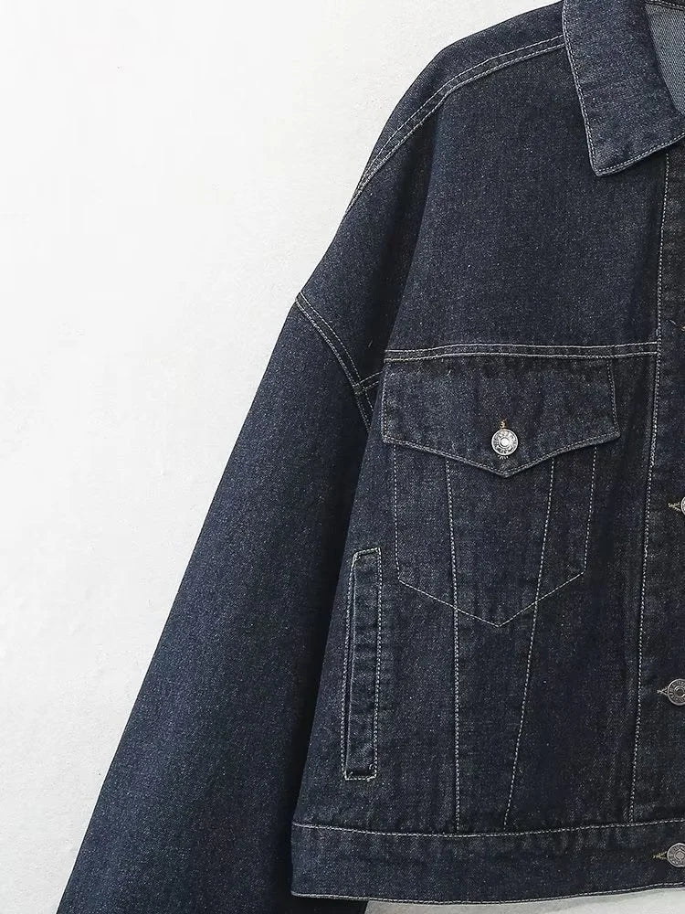 Completo Denim Donna Nero - Image 7