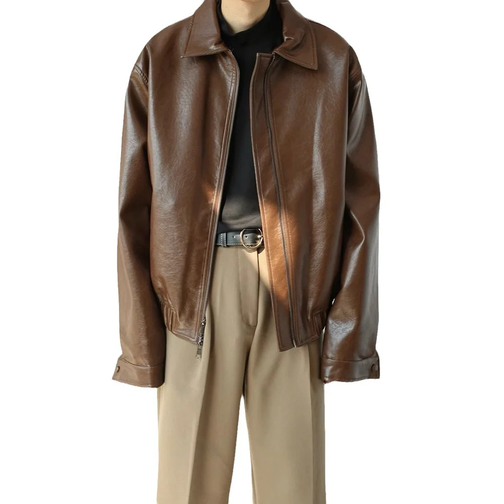 Giacca Casual in pelle Uomo - Image 5