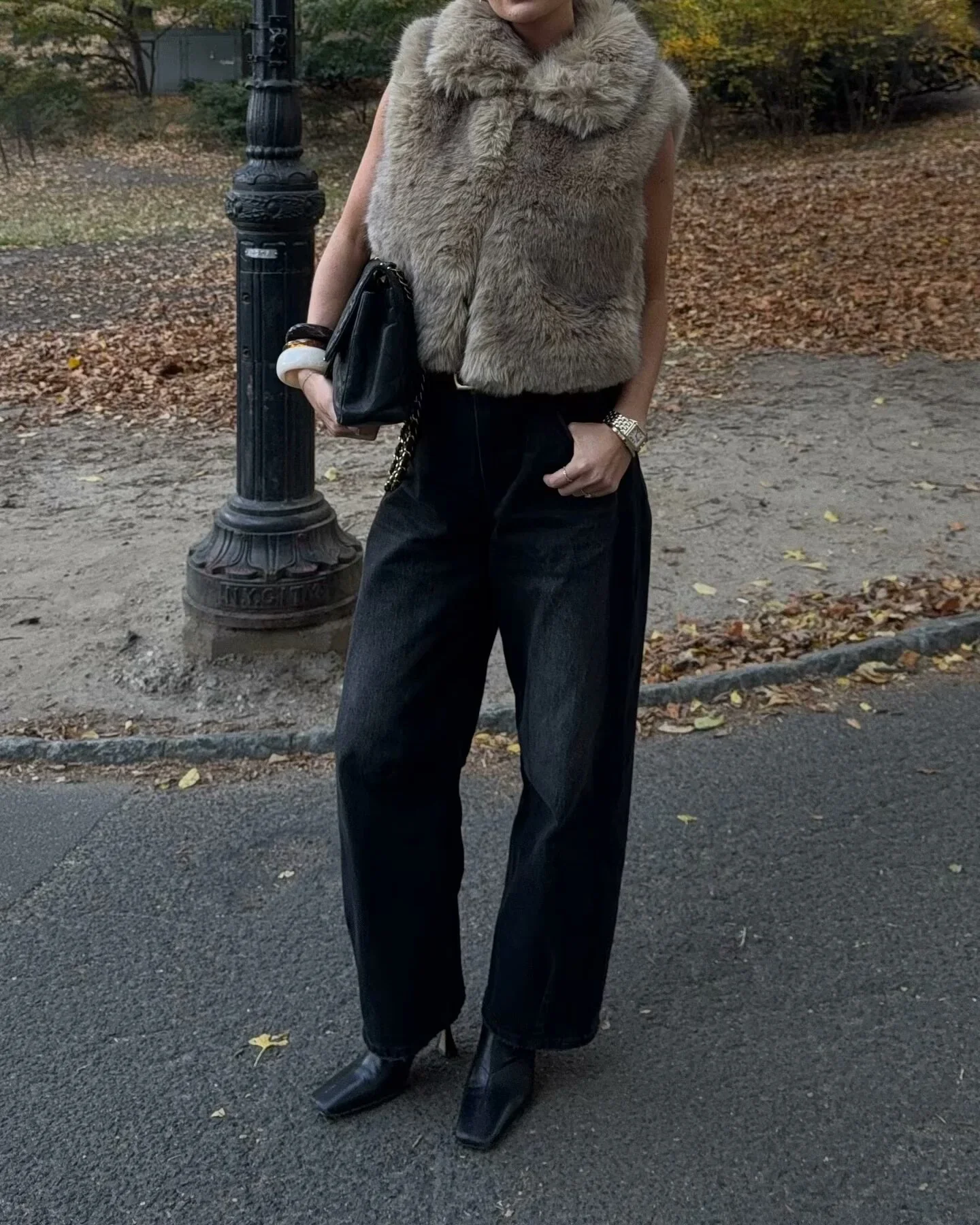Gilet Smanicato Pelliccia Donna - Image 3