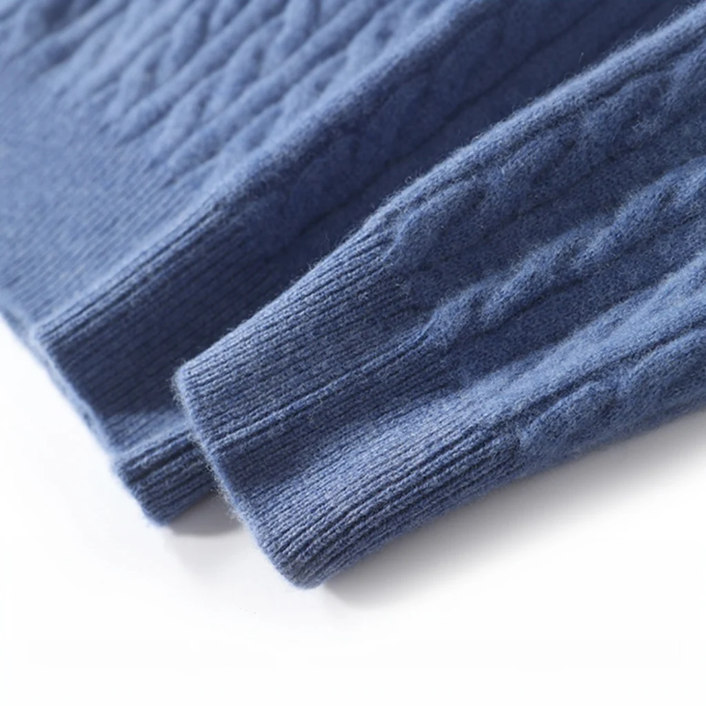 Maglione in Lana Merino Zip - Old Money® - Image 10