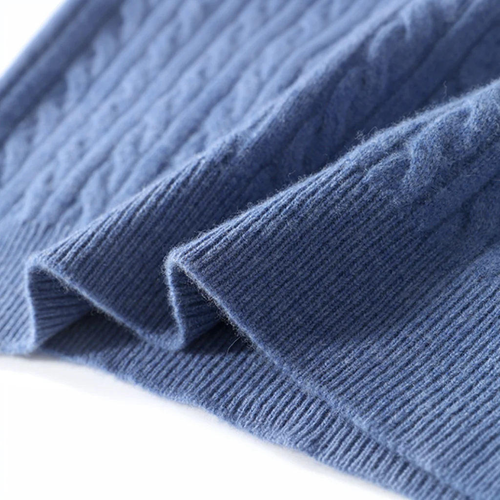 Maglione in Lana Merino Zip - Old Money® - Image 9