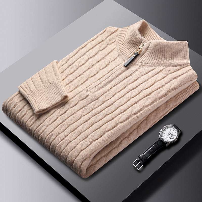 Maglione con Mezza Zip Uomo - Old Money® - Image 10