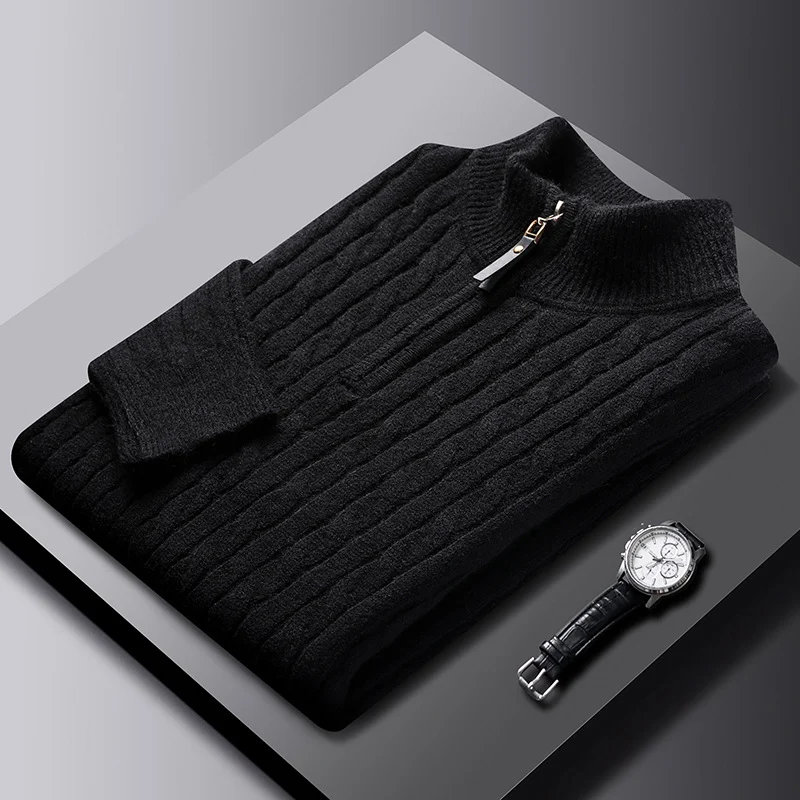 Maglione con Mezza Zip Uomo - Old Money® - Image 13