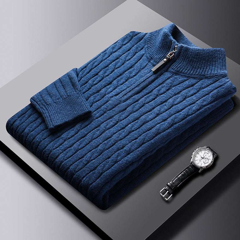 Maglione con Mezza Zip Uomo - Old Money® - Image 8