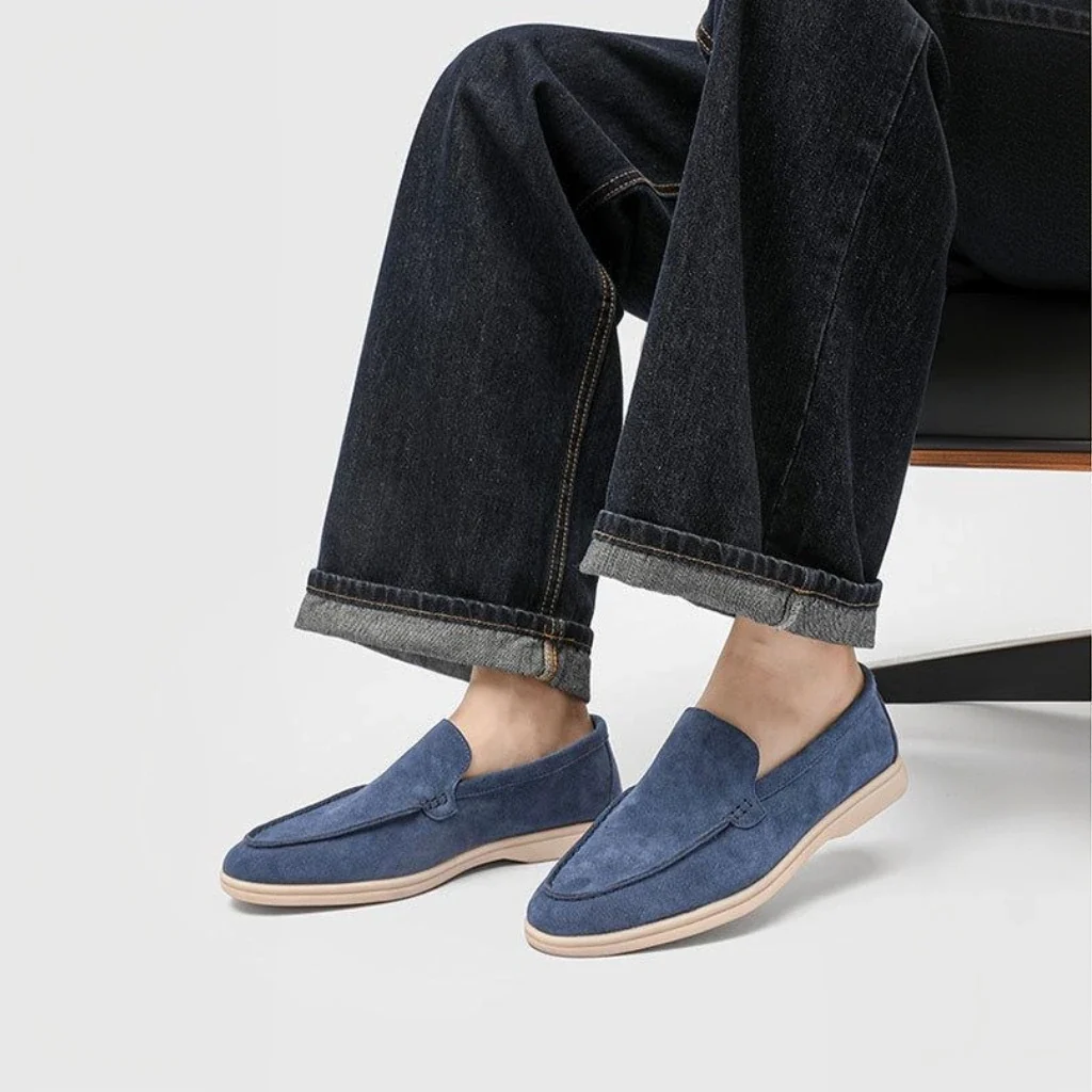 Mocassini Driving Shoes Uomo Camoscio Old Money | Old Money® - Image 10