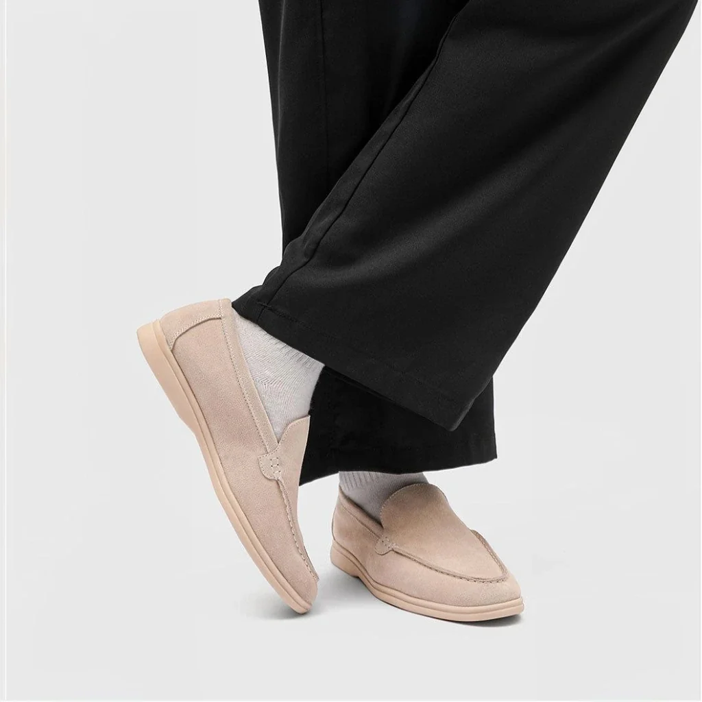 Mocassini Driving Shoes Uomo Camoscio Old Money | Old Money® - Image 12