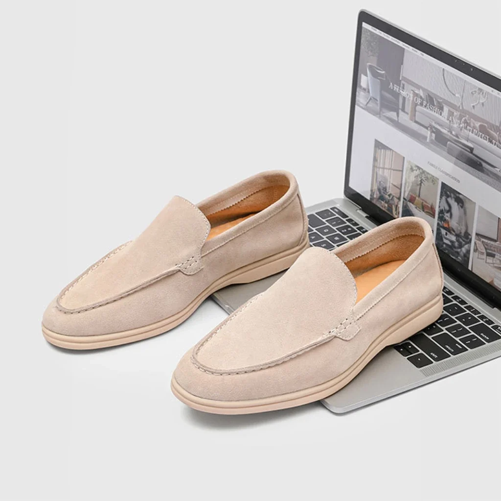 Mocassini Driving Shoes Uomo Camoscio Old Money | Old Money® - Image 13