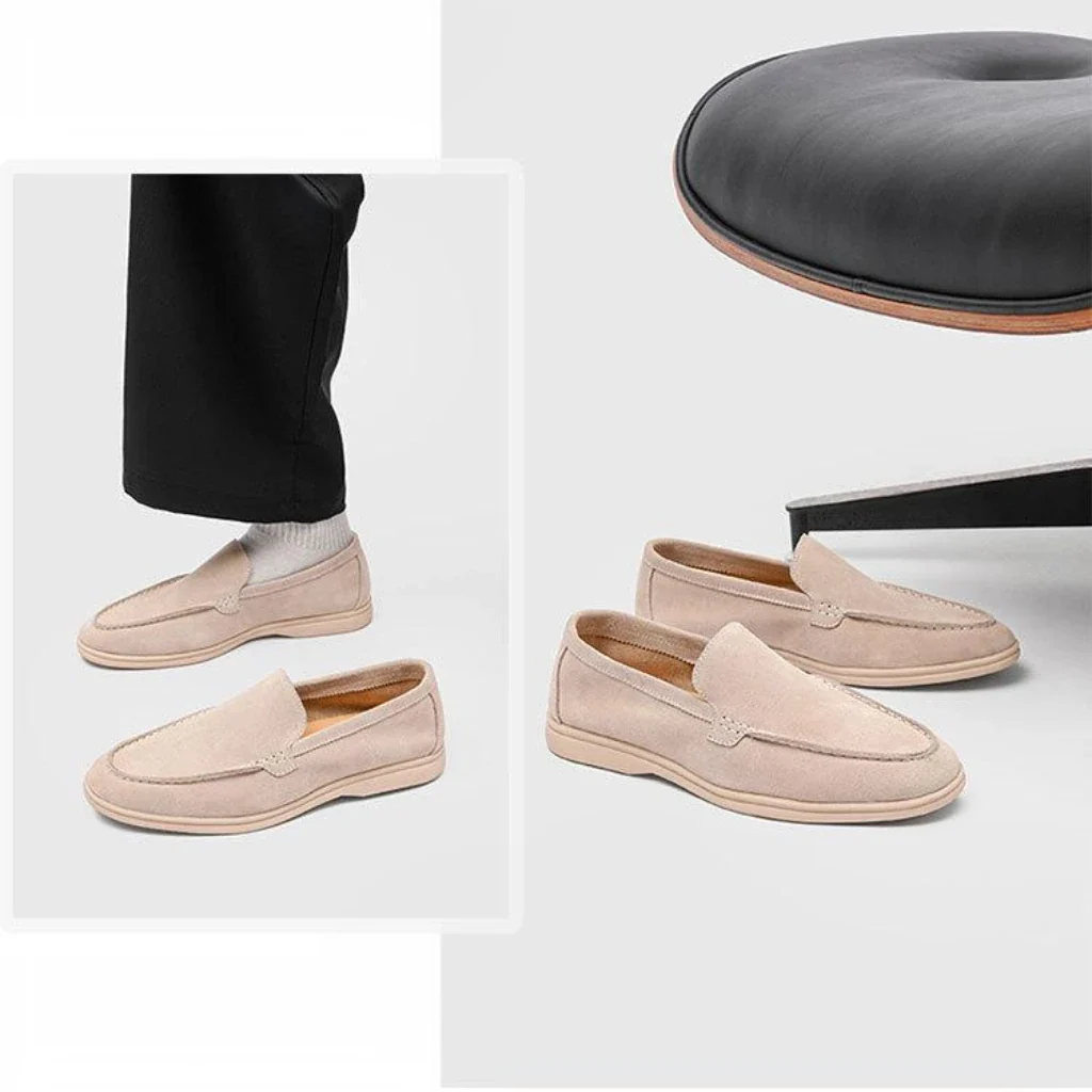 Mocassini Driving Shoes Uomo Camoscio Old Money | Old Money® - Image 14