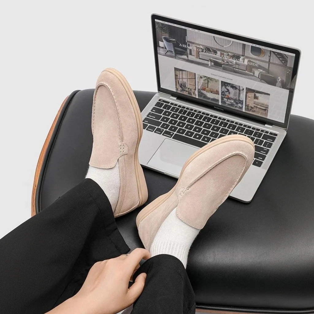 Mocassini Driving Shoes Uomo Camoscio Old Money | Old Money® - Image 17
