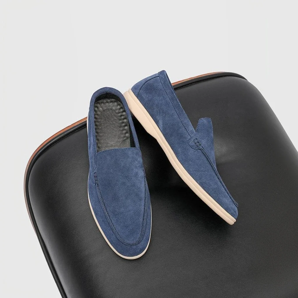 Mocassini Driving Shoes Uomo Camoscio Old Money | Old Money® - Image 18