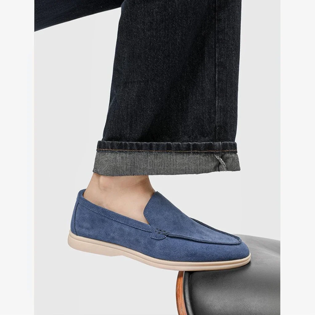 Mocassini Driving Shoes Uomo Camoscio Old Money | Old Money® - Image 20