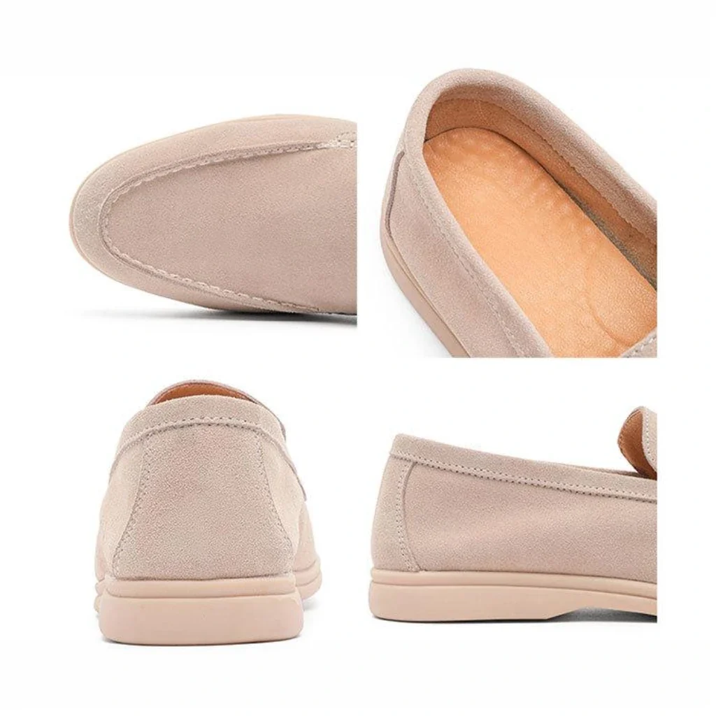 Mocassini Driving Shoes Uomo Camoscio Old Money | Old Money® - Image 6
