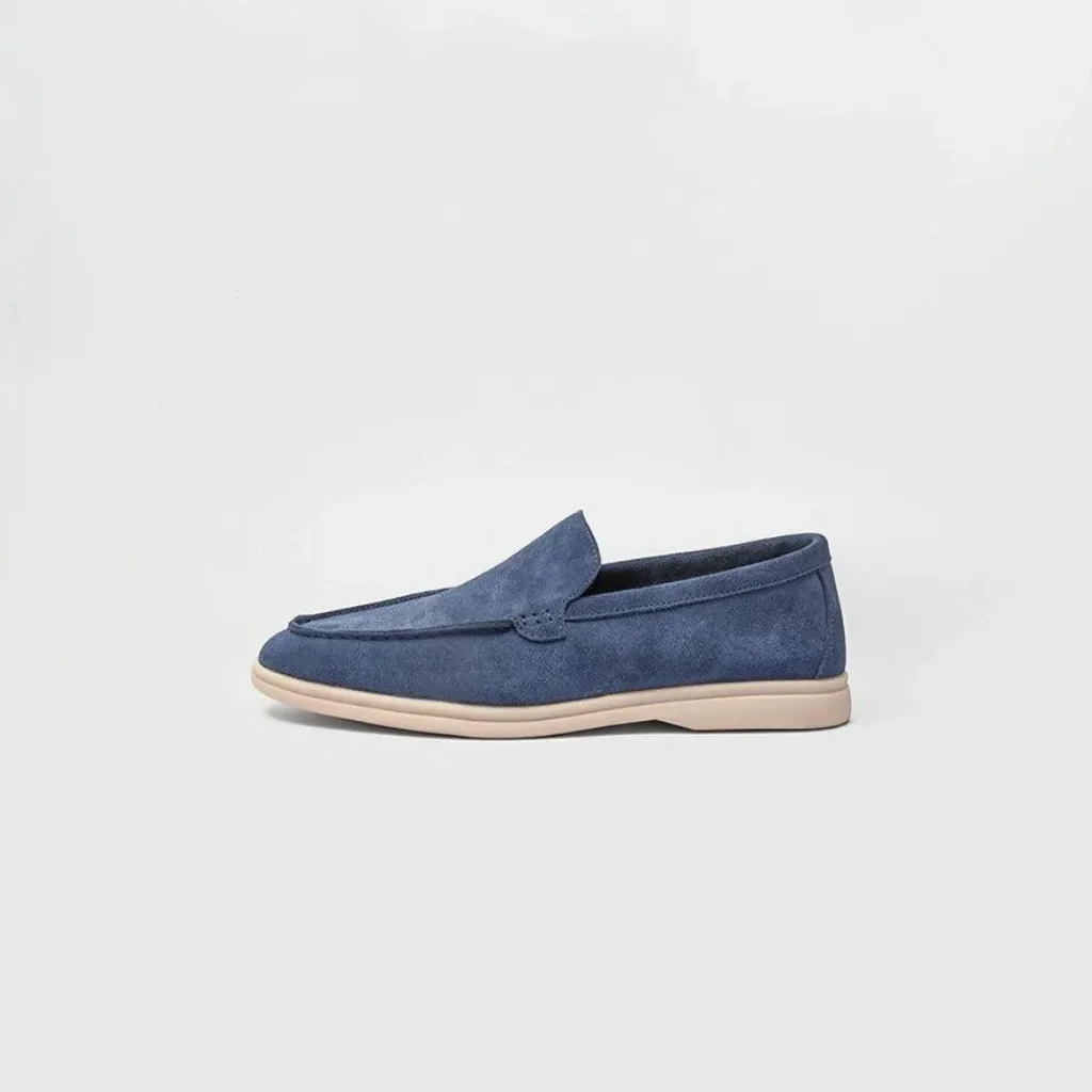 Mocassini Driving Shoes Uomo Camoscio Old Money | Old Money® - Image 8