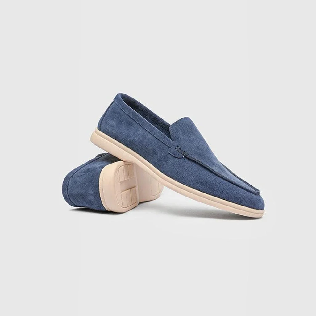 Mocassini Driving Shoes Uomo Camoscio Old Money | Old Money® - Image 9
