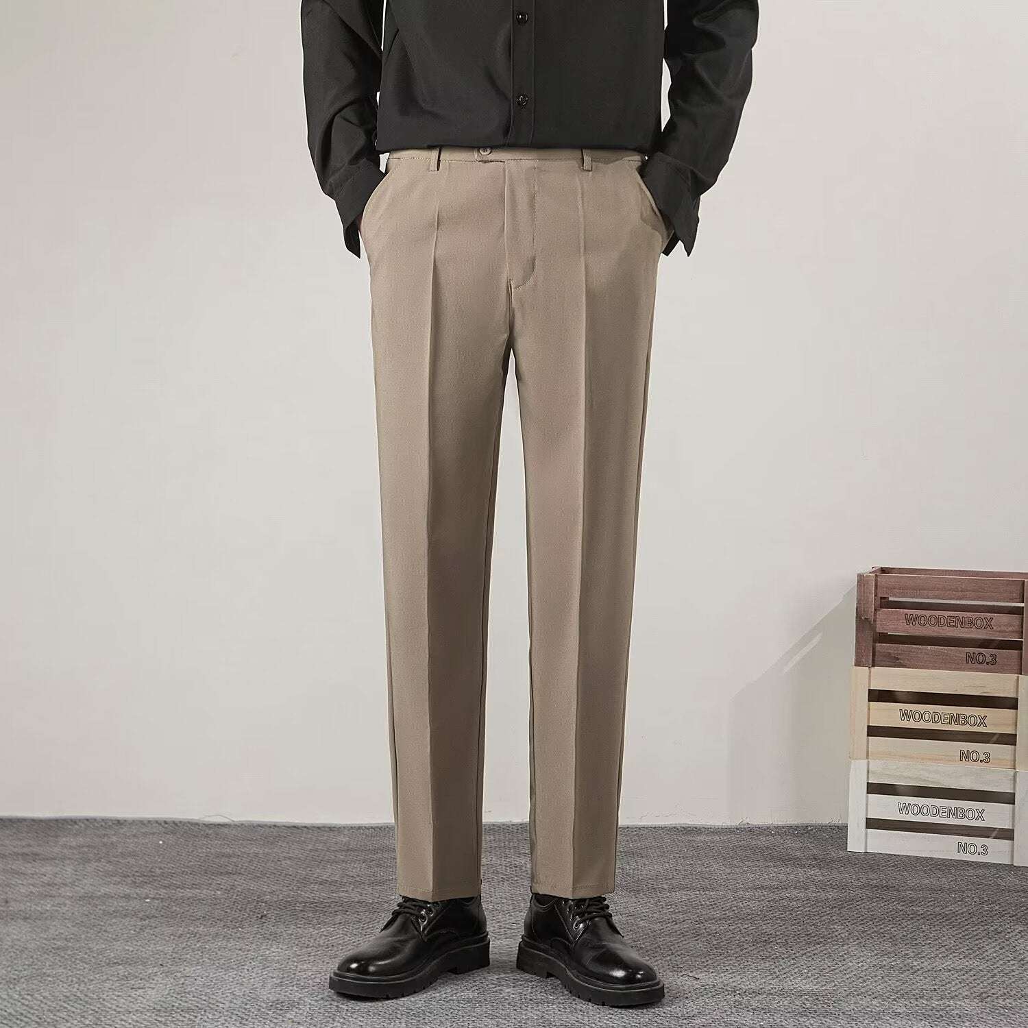 Pantaloni Classici con Chiusura Estesa - Image 13