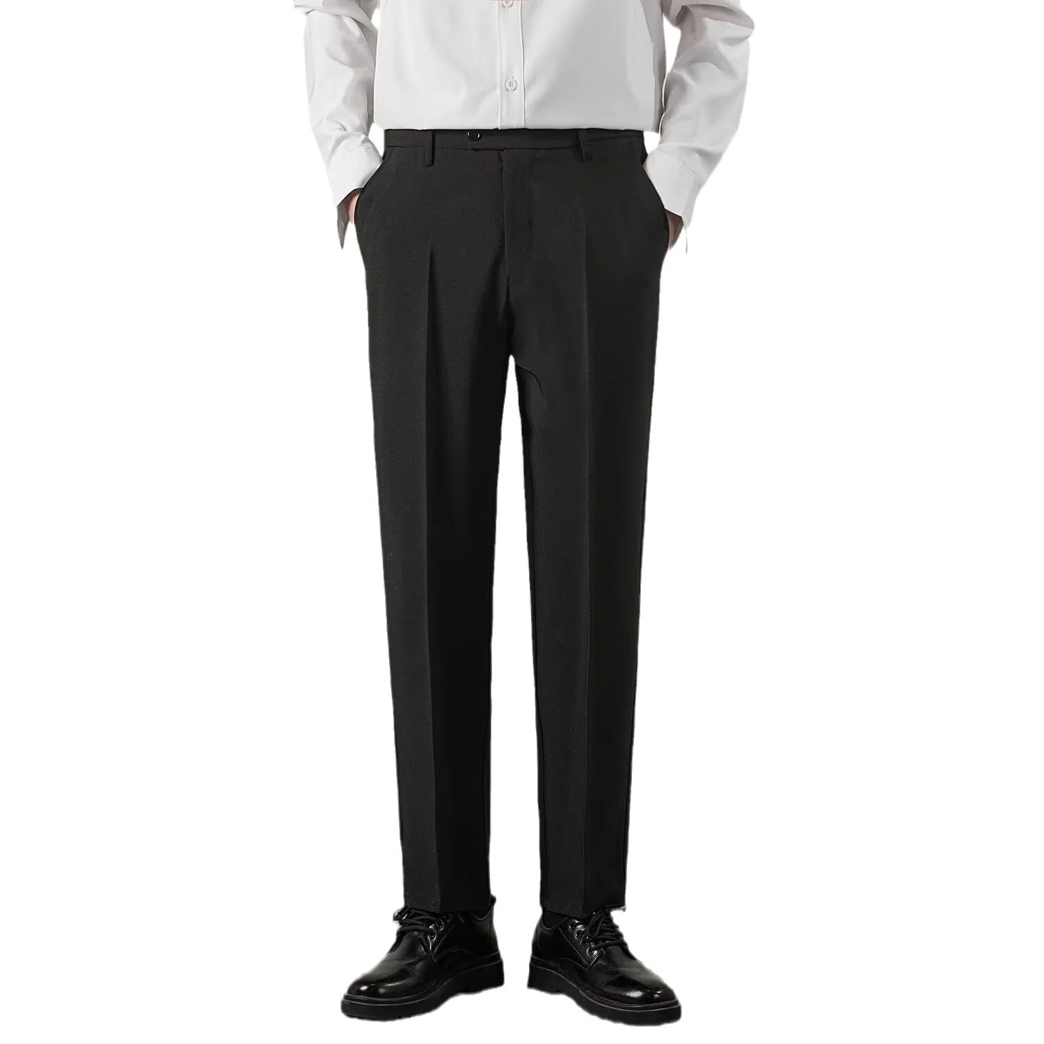 Pantaloni Classici con Chiusura Estesa - Image 5