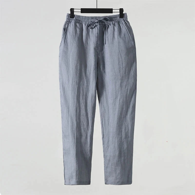 Pantaloni di Lino alla Caviglia - Image 12