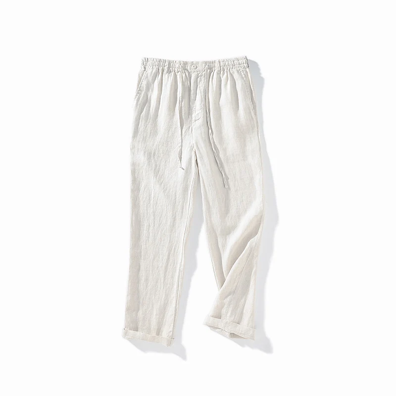 Pantaloni Lino Uomo - Old Money® - Image 11