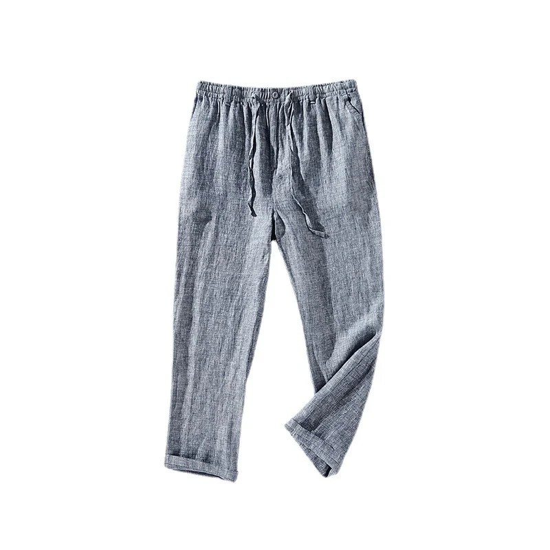 Pantaloni Lino Uomo - Old Money® - Image 3