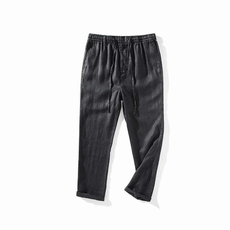 Pantaloni Lino Uomo - Old Money® - Image 4