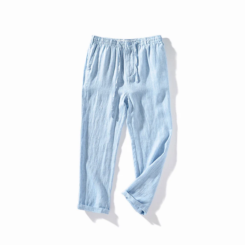 Pantaloni Lino Uomo - Old Money® - Image 5