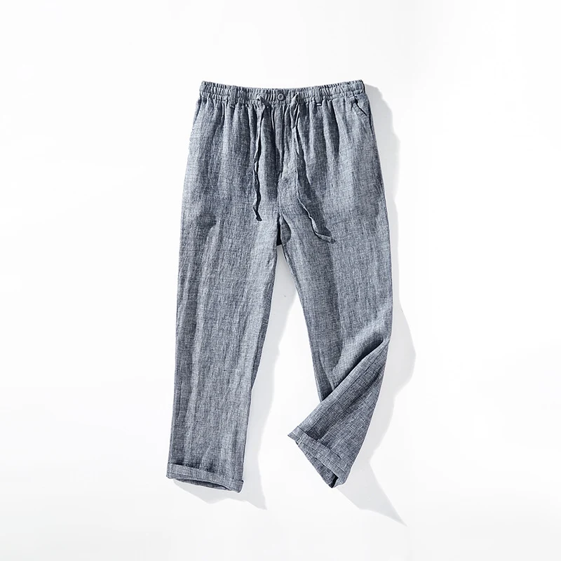 Pantaloni Lino Uomo - Old Money® - Image 6