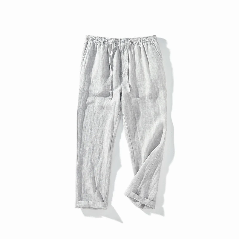 Pantaloni Lino Uomo - Old Money® - Image 7