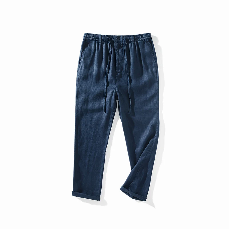Pantaloni Lino Uomo - Old Money® - Image 8