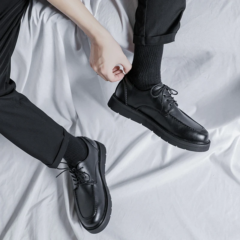 Scarpe Derby Uomo in Pelle - Old Money® - Image 3