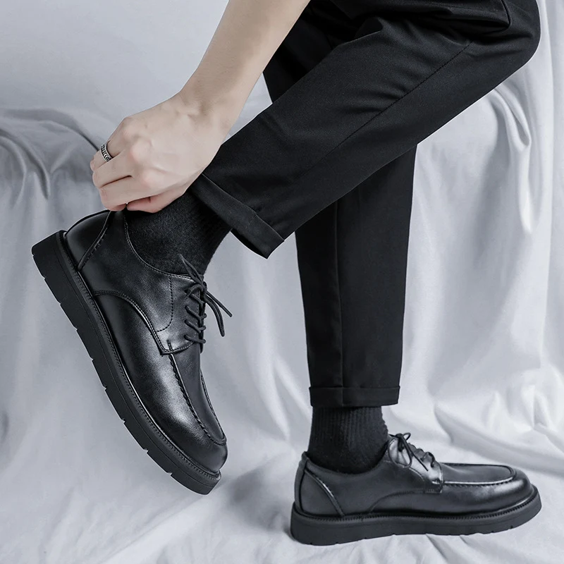 Scarpe Derby Uomo in Pelle - Old Money® - Image 4