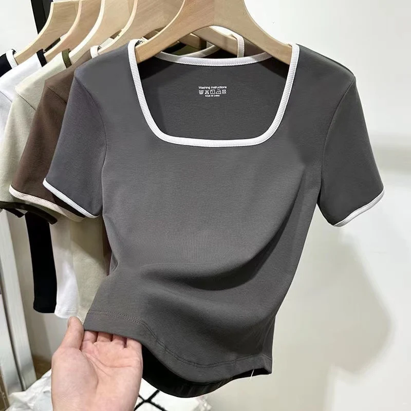 T-Shirt Donna - Crop/Fitted Old Money - Image 5