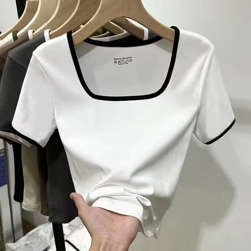 T-Shirt Donna - Crop/Fitted Old Money - Image 6