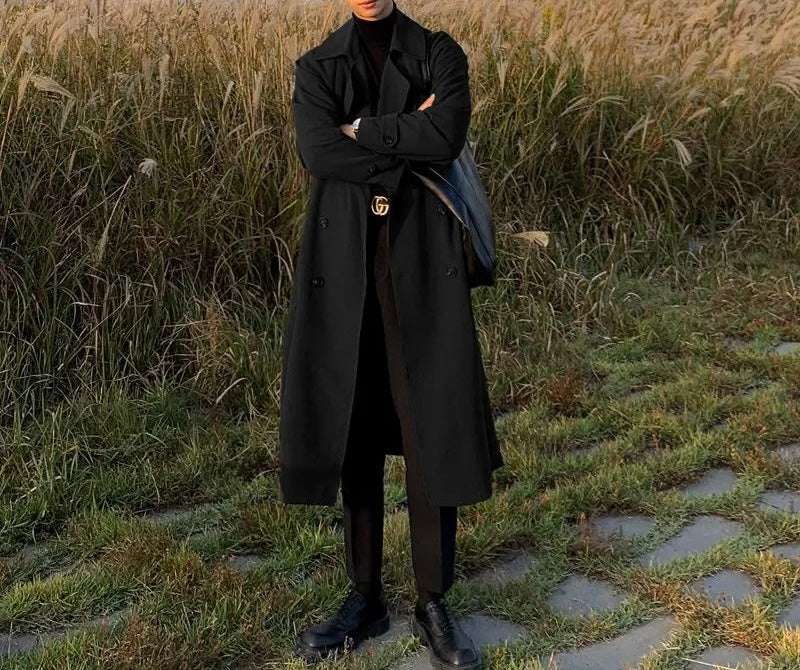 Trench Doppiopetto Uomo - Old Money® - Image 3