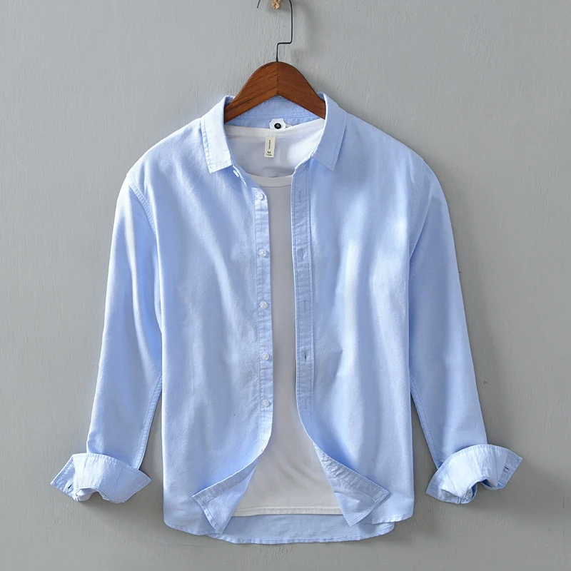 Camicia in Lino Bianca - Old Money® - Image 3