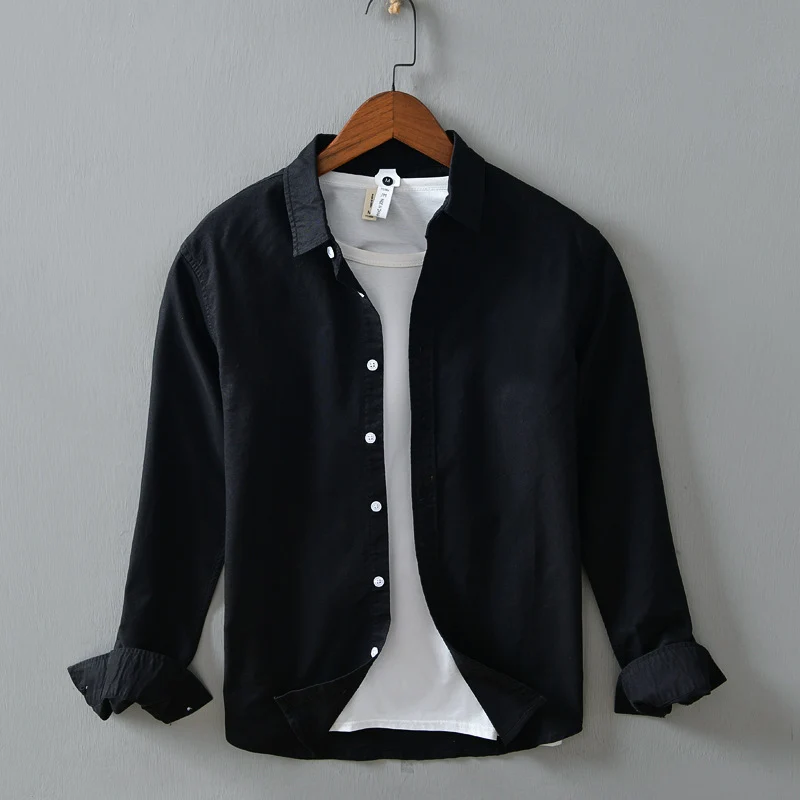 Camicia in Lino Bianca - Old Money® - Image 4